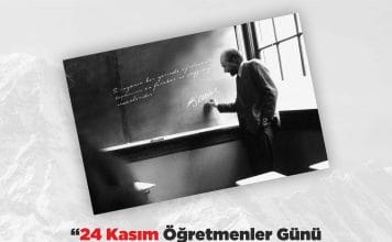 24 Kasım Öğretmenler Günü