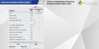 Pulmoner Embolizm Şiddet İndeksi (PESI)
