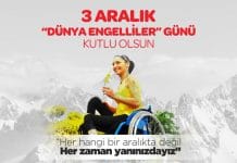3 Aralık Dünya Engelliler Günü