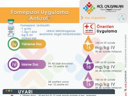 Fomepizol Uygulama Akıl Kartı