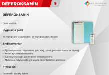 Deferoksamin Uygulama Akıl Kartı