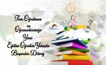 2019-2020 Yeni Eğitim Öğrenim Yılında Başarılar Dileriz