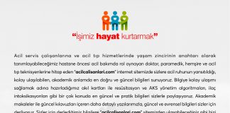 İşimiz Hayat Kurtarmak