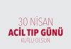 Acil Tıp Günü Kutlu Olsun