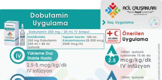 Dobutamin Uygulama
