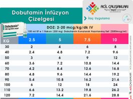Dobutamin Uygulama Akıl Kartı