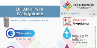Etil Alkol (Etanol) Uygulama Akıl Kartı