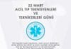 22 Mart Acil Tıp Teknisyenlerı ve Teknikerleri Günü