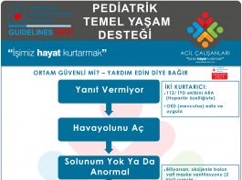 Pediatrik Temel Yaşam Desteği ERC 2021 Akıl Kartı
