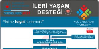 Yetişkin İleri Yaşam Desteği ERC 2021 Akıl Kartı