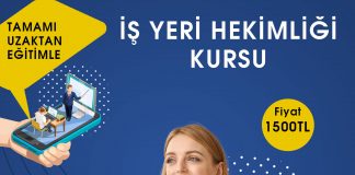 Uzaktan Eğitim ile İşyeri Hekimliği Fırsatını Kaçırmayın !!!