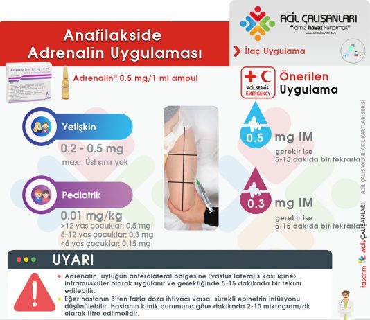 Anafilakside Adrenalin Uygulaması