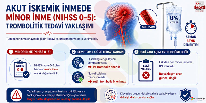 SVO Trombolitik Minor İnme
