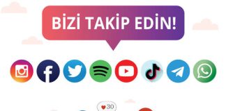 Sosyal Medya’da Bizi Takip Edin!
