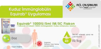 Kuduz İmmünglobülin (Equirab®) Uygulaması (Hayvan Kaynaklı) Akıl Kartı