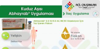Kuduz Aşısı (Abhayrab®) Uygulaması Akıl Kartı