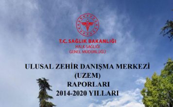 2014- 2020 Yıllarıana Ait Ulusal Zehir Danışma Merkezi (UZEM) Raporu