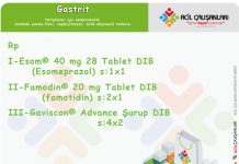 Gastrit Reçetesi