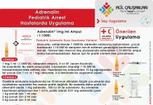 Adrenalin Pediatrik Arrest Hastalarda Kullanımı