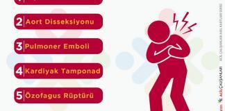 Ölümcül Göğüs Ağrısı Nedenleri Akıl Kartı