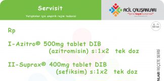 Servisit Reçetesi