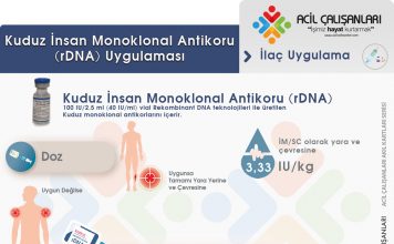 Kuduz İmmünglobülin (rDNA) Uygulaması