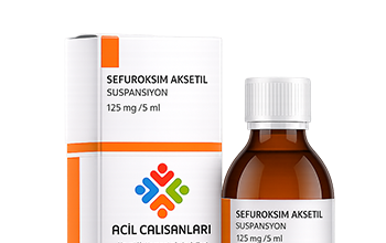 Sefuroksim Aksetil Şurup Uygulama