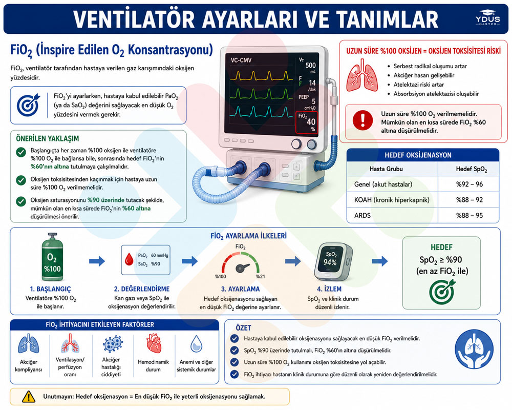 FiO2 Ayarı