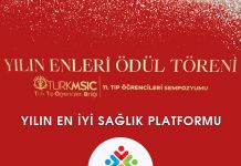 Yılın En İyi Sağlık Platformu Seçildik!
