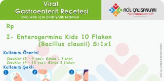 Gastroenterit Reçetesi
