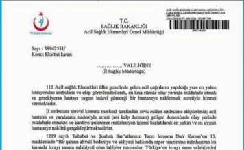 Eksitus Kararı Genelge 12 Ocak 2016