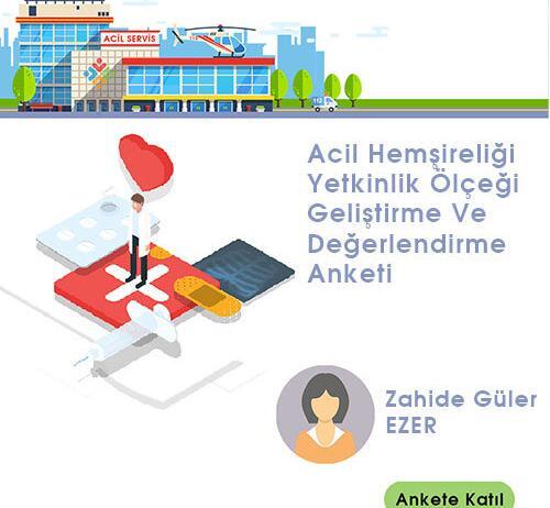 Acil Hemşireliği Yetkinlik Ölçeği Geliştirme Ve Değerlendirme Anketi
