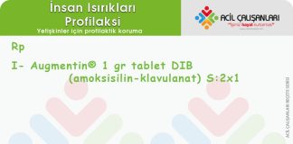 İnsan Isırıkları Reçetesi