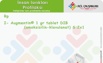 İnsan Isırıkları Reçetesi