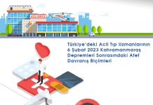 6 Şubat Depremleri Sonrası Acil Tıp Uzmanlarının Afet Davranışları