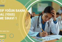 Acil Tıp Yoğun Bakım Yan Dal (YDUS) Deneme Sınavı 1