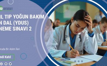 Acil Tıp Yoğun Bakım Yan Dal (YDUS) Deneme Sınavı 2