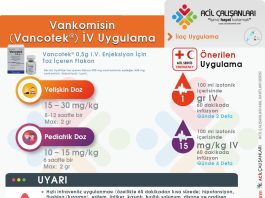 Vankomisin Uygulama