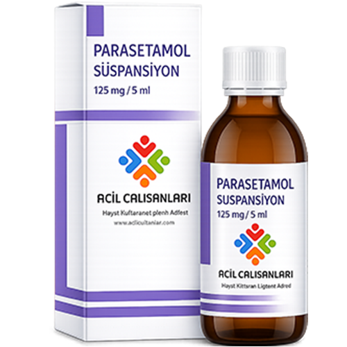 Parasetamol 120 mg / 5 ml Şurup
