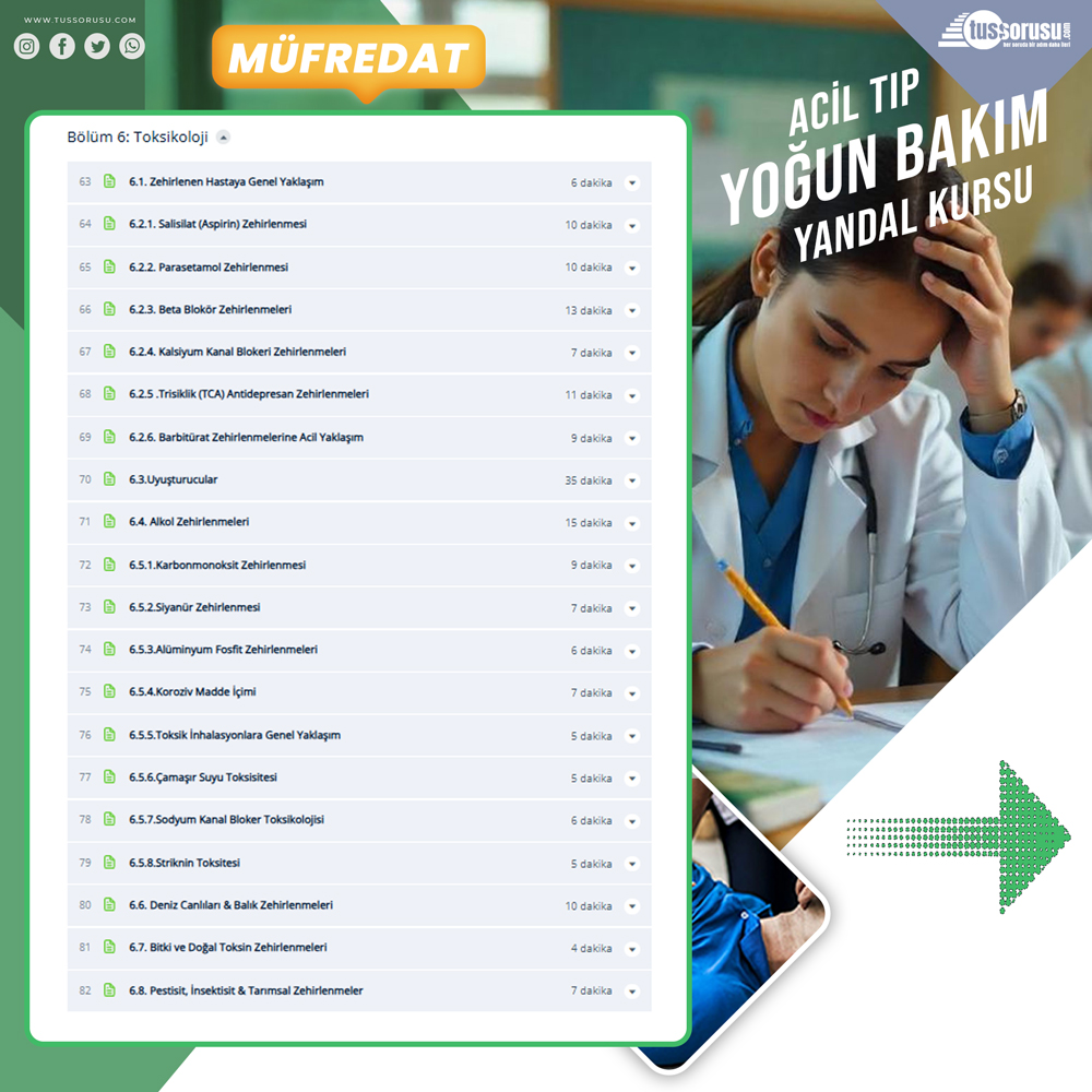 Acil Tıp Yoğun Bakım Yan Dal Kursu görüntü 5