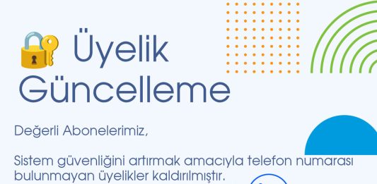 📢 Hesap Güncelleme Duyurusu