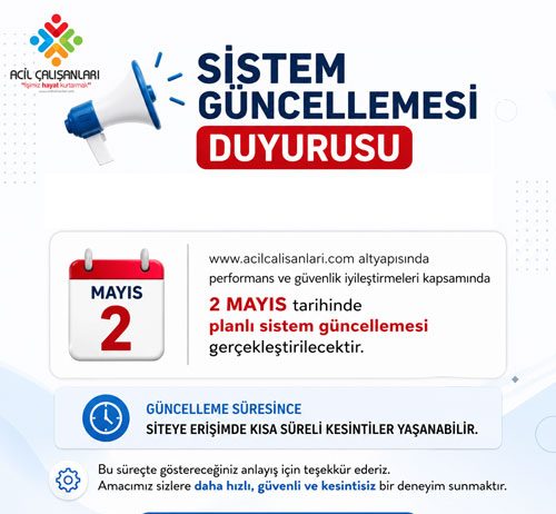 📢 Sistem Güncellemesi Duyurusu