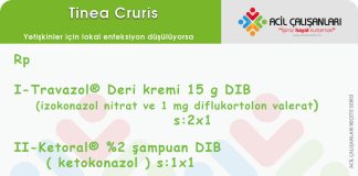 Tinea Cruris (Kasık Mantarı) Reçetesi