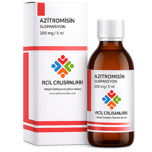 Azitromisin 200 mg Şurup
