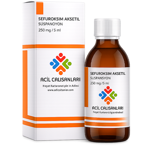 Sefuroksim Aksetil 250 mg Şurup