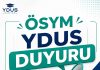 YDUS 2026: Yerleştirme Başvurusu