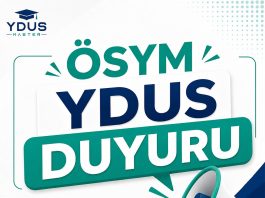 YDUS 2026: Yerleştirme Başvurusu