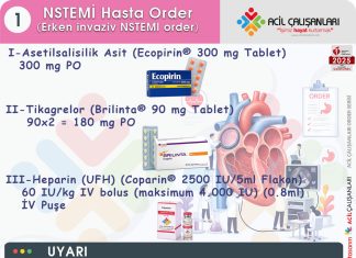NSTEMİ Order