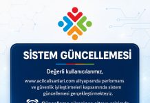 📢 Sistem Güncellemesi Duyurusu